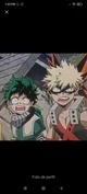Izuku y bakugo 