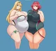 Fat Pyra and Mythra