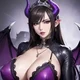 Evil demon woman