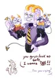 King dice x Devil AU
