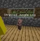 Stripped Jungle Log