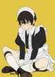 Fem-boy maid servent