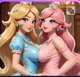 Peach and Rosalina