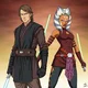 Ahsoka and Anakin