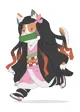 Nezuko cat 