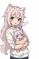 Neko wife and baby
