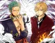 Zoro and Sanji