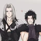 Sephiroth and Zack