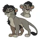 Lion regulus black 