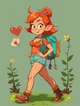 Camp counselor Abby