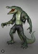 Crocodile anthro 
