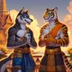 Thai furries friends