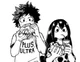 izuku and tsuyu
