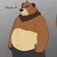 Fat bear