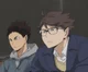 Oikawa and Iwaizumi