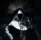 Faceless nun