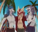 3 sergals of a frien