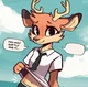 Female deer anthro