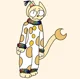 Clown cat