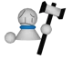 Hammer guy