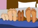 The 4 Pairs of Feet