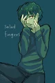 Human salad fingers 