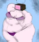 Tv woman Fat