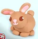 Playdoh Bunny