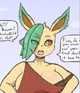 Flora the leafeon