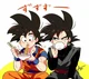 Goku and Black