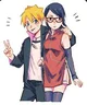 Boruto and Sarada