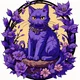 A Purple cat
