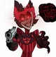 Alastor with a gun