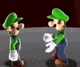 Luigi talks seashell