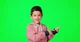 Green screen kid