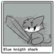 Blue knigth shark