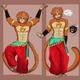 Wukong belly dancer 