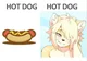 Furry hot dog
