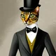 A gentleman cat