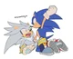 Sonic and silver