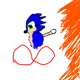 Sonic running