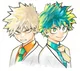 Bakugou and Deku