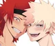 Kirishima and bakugo