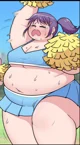 Fat Cheerleader girl