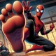 Spider-Man Kicking