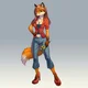 Anthro Vixen