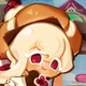 Caramel Choux Cookie