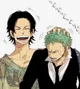 Ace and Zoro 