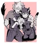 Bakugo and deku