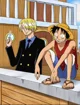 Luffy and Sanji